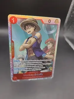 One Piece Card Game - Monkey.D.Luffy OP14-013 SR Super Rare Holo Foil - English - Image 2