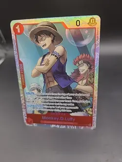 One Piece Card Game - Monkey.D.Luffy OP14-013 SR Super Rare Holo Foil - English - Image 3