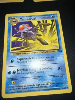 Lot Of 5 Pokemon Cards 1999 Machop, Doduo, Gastly, Drowzee, Tentacruel - Image 2