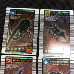 [SC] ya71 Beetle King Mushiking Card 2004 Second Copper Complete Elephas Elephan - Image 2