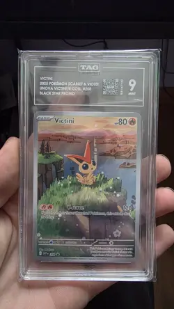 Victini 208 SV Scarlet & Violet Promo Holo Pokemon TCG Black Star Promo Card - Image 1