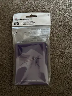 2024 Pokemon Center Pokemon Ditto Card Sleeves TCG (65 Sleeves) Brand New - Image 1