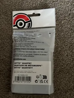 2024 Pokemon Center Pokemon Ditto Card Sleeves TCG (65 Sleeves) Brand New - Image 2