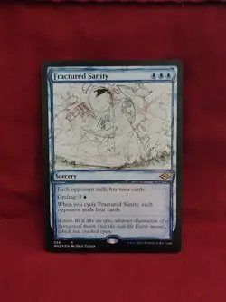 Fractured Sanity Showcase Foil #336 Sketch (NM) Modern Horizons 2 MH2 Magic MTG - Image 1