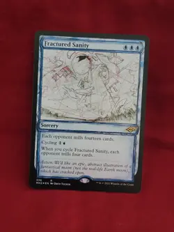 Fractured Sanity Showcase Foil #336 Sketch (NM) Modern Horizons 2 MH2 Magic MTG - Image 3