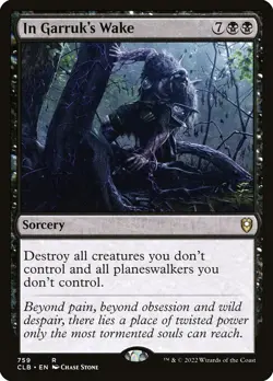 1x In Garruk's Wake NM Eng MTG - Commander Legends Baldur's Gate - Image 1