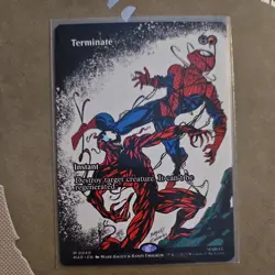 Terminate (Borderless) | Marvel Universe Spider-Man #40 | Magic The Gathering - Image 1