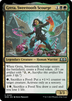 Greta, Sweettooth Scourge [Wilds of Eldraine] Magic MTG - Image 1