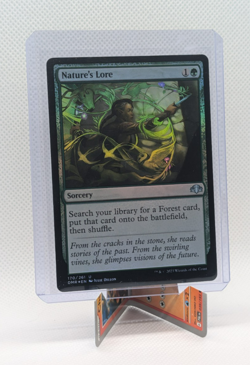 MTG - Nature's Lore - FOIL Uncommon #170- Dominaria Remastered NM - Image 1