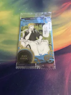 Full Metal Alchemist Jean Havoc Japanese Wafer Card - Image 1