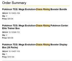 Chaos Rising Pokemon Center ETB x2 + Booster Box + Booster Bundle x2 Preorder - Image 2