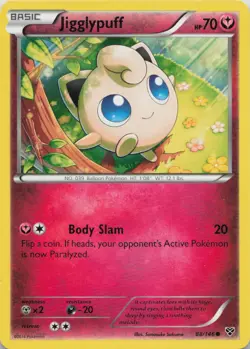 Jigglypuff 88/146 Common XY Pokemon Near Mint - Image 1