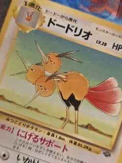 Dodrio No. 085 Pokemon Jungle Uncommon Japanese Pokemon Card - Image 2