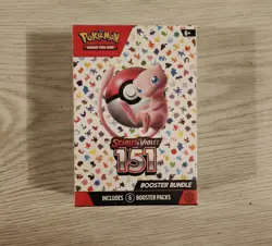 Pokemon TCG Scarlet & Violet-151 Booster Bundle (6 Packs) Factory Sealed 820650853210 - Image 1