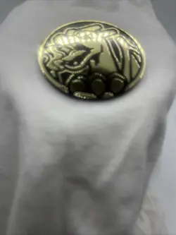 Official Pokemon Coin Charizard Flipping Coin TCG metalic - Image 3