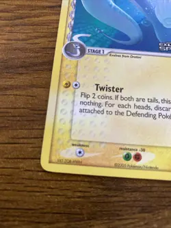 2005 Pokemon EX Delta Species Dragonair Reverse Holo STAMPED #41/113 - Image 3