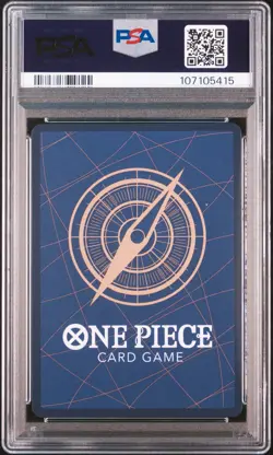 2024 TRAFALGAR LAW ONE PIECE JP OP10-ROYAL BLOOD MANGA ALTERNATE ART PSA 10 - Image 2