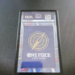 Namco One Piece CCG Monkey.D.Luffy P-043 Promo Foil PSA 10 7000 Power - Image 2