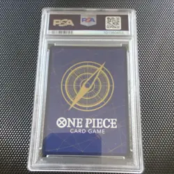 Namco One Piece CCG Monkey.D.Luffy P-043 Promo Foil PSA 10 7000 Power - Image 4
