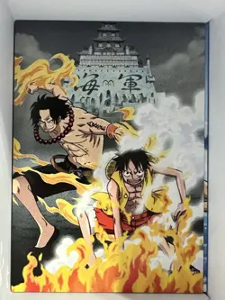2022 Panini One Piece Epic Journey #102 Portgas D. Ace & Monkey D. Luffy - Image 1
