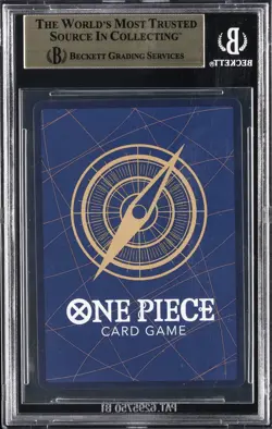 2023 ONE PIECE PROMO PRE-RELEASE WINNER PRIZE #P-036 MONKEY D. LUFFY BGS 10 - Image 2
