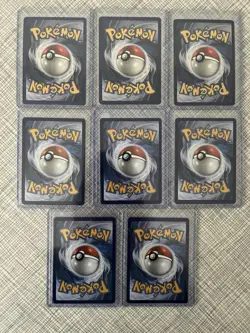 Pokemon 8 Card Lot Diglett, Gastly, Mega Clefable EX Salazzle EX, perfect order. - Image 2