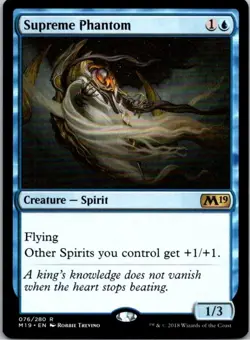 Supreme Phantom MTG Core Set 2019 NM-MINT MAGIC THE GATHERING CARD - Image 1