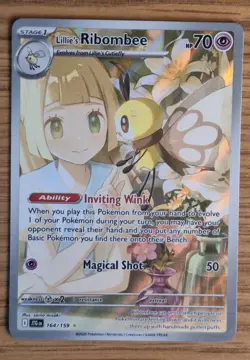 Pokemon - Lillie's Ribombee - 164/159 - SV Journey Together - Illustration Rare - Image 1