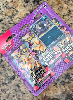 Pokemon TCG Ascended Heroes 3 pack blister Gastly Promo - Portuguese BR - Image 3