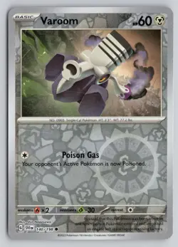 VAROOM 140/198 COMMON SCARLET & VIOLET POKEMON REVERSE HOLO NM - Image 1