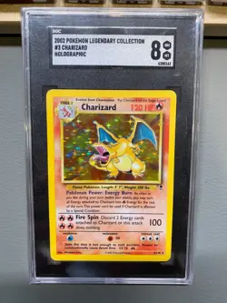 2002 Pokemon SGC 8 NM MT - Charizard Holo - Legendary Collection #3 - Image 1