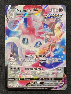 Carte Pokemon : Nymphali Vmax FA Alternatif 2022 Stars Etincelantes TG15/TG30 NM - Image 1