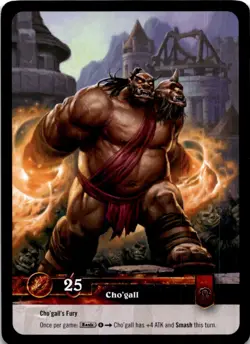 Cho'Gall Alt Art #2 World of Warcraft TCG WOW - Image 2