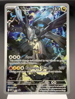 N’s Zekrom MEP031 - Illustration Promo - Mega Evolution Pokemon Card NM - Image 1