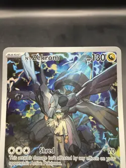 N’s Zekrom MEP031 - Illustration Promo - Mega Evolution Pokemon Card NM - Image 2