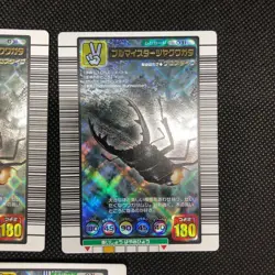 [SC] ya71 Beetle King Mushiking Card 2004 Second 2005 First Bull Meister Glossy - Image 3