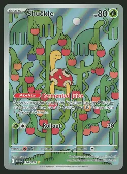 ME01: Mega Evolution Shuckle #136/132 Pokemon Card - Image 1
