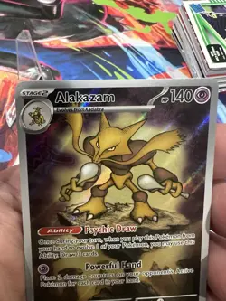 pokemon mega evolution alakazam promo Card - Image 3