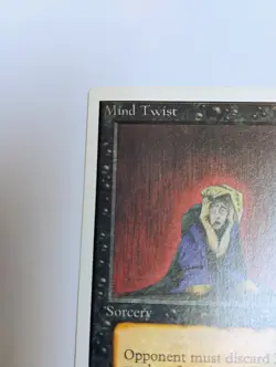 Vintage 1993 MTG Unlimited Mind Twist Magic the Gathering Beautiful NM - Image 3