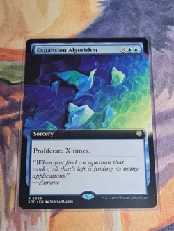 Expansion Algorithm (0069) Extended Art MTG Secrets Of Strixhaven - Image 1