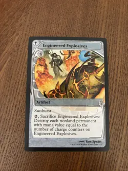 Engineered Explosives (Non-foil) [Future Sight] Mystery Booster 2 218 Rare MTG - Image 1