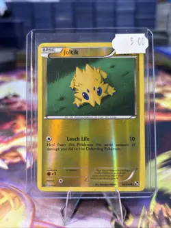 Joltik 45/114 Black & White Reverse Holo Pokemon✨🔥SHIPS FAST💨+FREE GIFT🎁LP📈 - Image 1