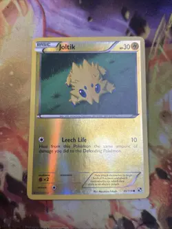 Joltik 45/114 Black & White Reverse Holo Pokemon✨🔥SHIPS FAST💨+FREE GIFT🎁LP📈 - Image 3