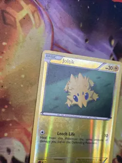 Joltik 45/114 Black & White Reverse Holo Pokemon✨🔥SHIPS FAST💨+FREE GIFT🎁LP📈 - Image 4