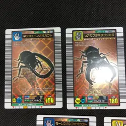 [SC] ya71 Beetle King Mushiking Card 2004 First Expansion Copper Complete Elepha - Image 2