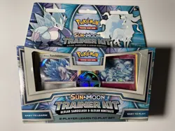Pokemon TCG Sun & Moon Trainer Kit Alolan Sandslash & Ninetales New Sealed - Image 1