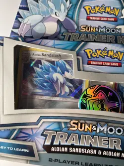 Pokemon TCG Sun & Moon Trainer Kit Alolan Sandslash & Ninetales New Sealed - Image 2