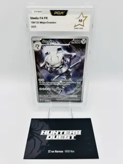 PCA 10 Carte Pokemon Steelix AR 150/132 MEG Mega-Evolution FR - Image 1
