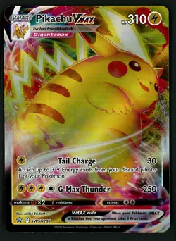 Pikachu VMAX MP SWSH286 - Holo Black Star Promo - Pokemon 2023 - Image 1