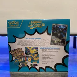 Pokemon TCG Ascended Heroes ETB Factory Sealed Box New! #7 small tear - Image 2
